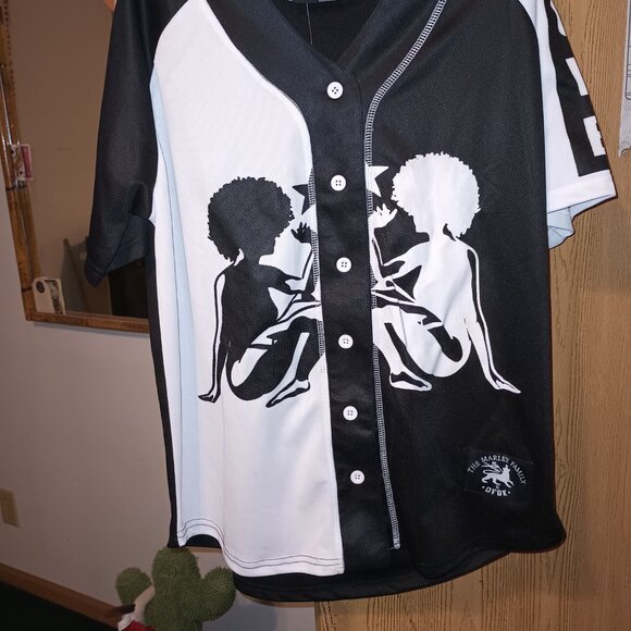 NEW Peace & Love Defend Brooklyn "The Marley Family" Baseball Jersey - Picture 3 of 15